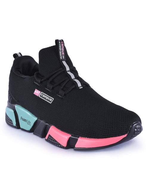 ALEXA Black Women's Running Shoes